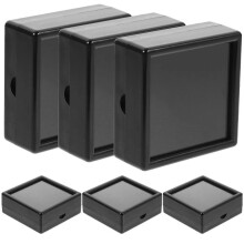 Conjunto de 6 Estojos Organizadores para Joias com Suporte para Broches, Brincos e Anéis – Elegante Organizador de Joias para Exibição
