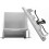 Hidden Jewelry Safe - White Outlet Box with Covert Wall Design for Home Security Storage Solution 2