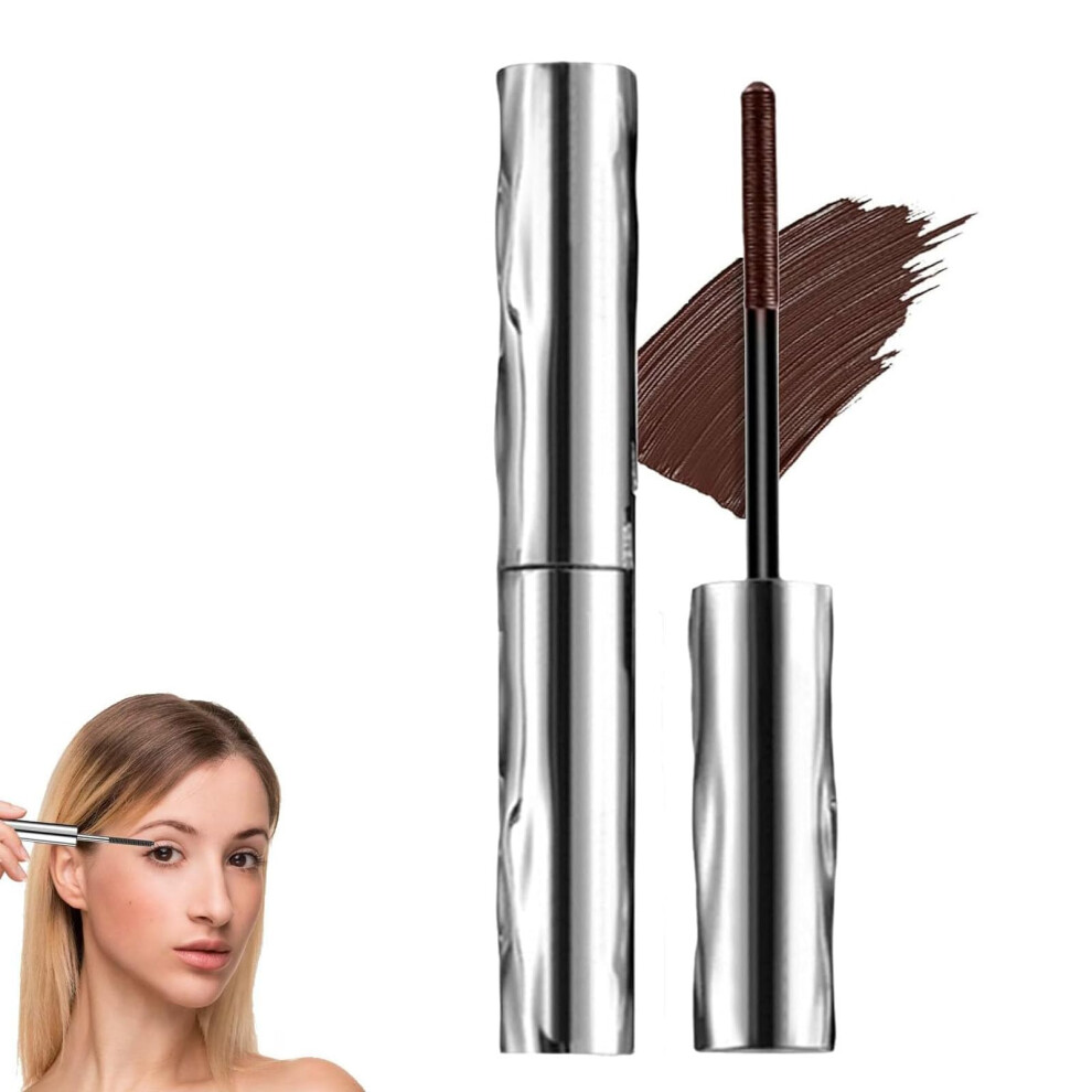 Brown Waterproof Volumizing Mascara Light With Smudge Proof Intense Volume And Long Lasting Curl