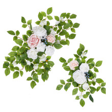 Hochzeitsbogen, Seidenblumenarrangement, Zeremonie und-18176