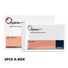 (5 pcs) Korean Hyaron Cosmetic Medical Moisturizing Coll  Facial Sheet Dermal Care Mask Packaging 1box 5pcs Maker