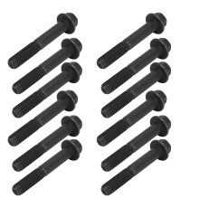 12 pezzi di bulloni per collectore di scarico per Dodge Ram 5.9L 6.7L Cummins