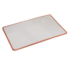 Komfortabel kæledyrsseng ortopædisk memory foam til store hunde, kølende hundemåtte issilkemateriale foldbar og genanvendelig til indendørs