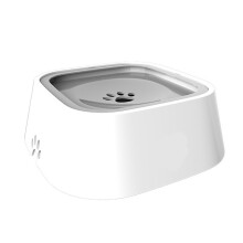 Pet Water Dispenser with Floating Disk, Slow Water Feeder for Dogs Cats, Hydration on the Go Travel Companion No Spill Design Dishwasher Safe