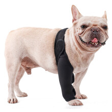 Ellenbogenbandage für Hunde bei Ellenbogenhygromen, Schulterstütze und Gelenkschutz, atmungsaktives Material, Neoally Hundestütze