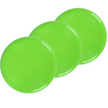 Dyn-O-Glo frisbee-plate, interaktiv hundeleke for vann, gress, snø, trygg og miljøvennlig naturgummi, lett og bærbar