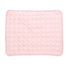 Solution de confort pour animaux de compagnie : Tapis rafraîchissant pour chien en tissu high-tech, dos respirant pour un soulagement optimal,