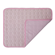 Self Cooling Blanket for Pets, Washable Cooling Pad with Cool Ice Silk, No Water Electricity Needed, Soft Breathable Fabric for Small to Medium-sized