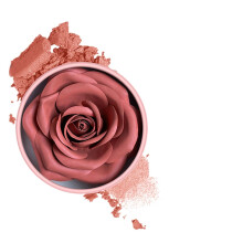 Rose Blush Powder – Long Lasting Pigment Buildable Cheek Color with Light Rose Scent