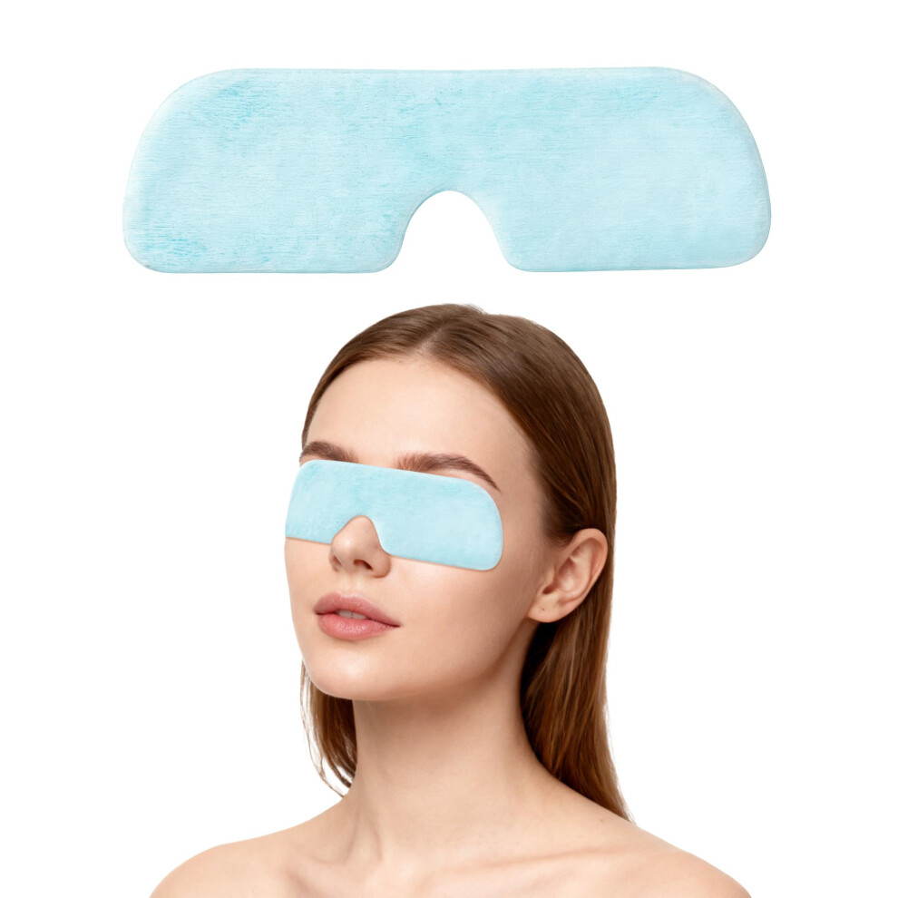 10 Pack Cooling Eye Masks for Tired Eyes with Instant Relief and Hygienic Single Use