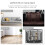 Pet Haven Comfort Mat, ορθοπεδικό κρεβάτι κλουβιού για σκύλους, αφράτη επιφάνεια από 6