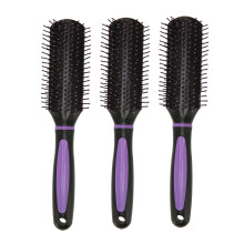 Cepillo ligero para el cabello con peine de dientes redondeados, masajeador del cuero cabelludo, cepillo desenredante, tecnología iónica,