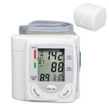Portable Blood Pressure Monitor For Home Use Automatic Blood Pressure Cuff LED Backlit Display Voice Broadcast Rechargeable Blood Pressure Cuff