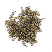 Vis à œillet autotaraudeuses robustes, anneau pour bouchons de liège, crochet étanche résistant à la corrosion, en métal, pour la fabrication