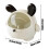Tiny Desk Trash Can - Cute Cartoon Animal Mini Office Waste Bin with Lid - Odor-Proof Multi-Functional Storage Container 4