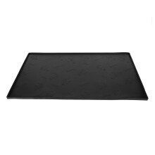 Pet Feeding Mat Waterproof Raised Edge Food Grade Silicone Spill Proof Pet Bowl Tray Easy To Clean Non Slip Design For Cats Dogs