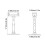 (Silver) Mobile Phone Flexible 360 Clip Mount Stand Holder Bracket Clamp Desk Bed Office 5
