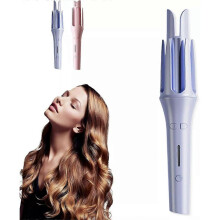 (pink) Hair Curling Iron 32mm Deep Wave Hair Curler Fast Heating Crimping Iron Styler Wand for All Hair Style