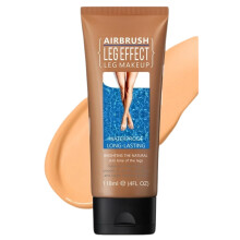 Waterproof Golden Brown Leg Makeup with Flawless Airbrush Finish and Even Skin Tone #3