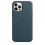 (Baltic Blue) Leather Phone Case For Iphone 12/12 Pro Leather Case With Magsafe 3