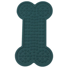 Silicone Slow Feeder Mat, Waterproof Design With Raised Edge, Health Silicone Material For Safe And Hygienic Feeding, 24 Suction Cups Securely Attach