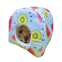 Crystal Velvet Multifunction Pet Bed, Non-Slip Bottom Ensures Stability, Suitable For Hamsters Mice Sugar Gliders Mini Hedgehogs Baby Guinea Pigs, Rem