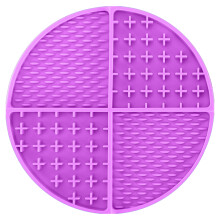 Pet Calming Lick Pad, Unique Design Reduces Anxiety and Enhances Digestion for Dogs Cats, Food-Grade Silicone Non-Toxic Easy Cleaning with Suction Cup