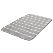 Paw Comfort: Ademende hondenbenchmat, antislip onderkant voor een stabiele rust, ondersteunt een gezonde wervelkolom dankzij 3D-technologie en is