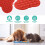 Pet Delight Lick Mat για σκύλους, Μπολ για σκύλους με αργή τροφοδοσία που προάγει την 3