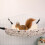 Polyester Masterpiece, Easy Assembly Cage Accessory Breathable Fabric For Indoor Cat Hammock 6