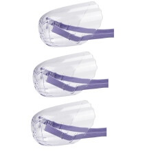 Cat Companion Gear, Transparent Design Cat Muzzle Ensuring Stress Free Grooming, Breathable Anti Bite Safety Muzzle for Cats and Small Dogs
