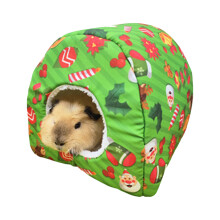 Crystal Velvet Multifunction Pet Bed, Non-Slip Bottom Ensures Stability, Suitable For Hamsters Mice Sugar Gliders Mini Hedgehogs Baby Guinea Pigs, Rem