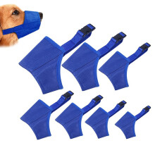 Scientific Design Dog Muzzles, Multi-Function Mouth Cover for Small Medium Large Dogs, Adjustable Breathable Material for Long Snout Suitable, Quick R