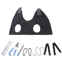 Reusable Pet Grooming Sling, Pet Grooming Kit Featuring Dog Grooming Hammock, Sturdy and Durable Grooming Harness for Nail Clipping and Bath Grooming,
