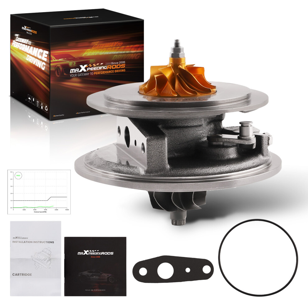 Turbo Cartridge For Audi A3 Vw Golf Jetta Passat Skoda Rapid 1.6 Tdi 77Kw Cayc