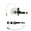3L+1L Frein et Embrayage Saignement Système Kit Max. Pression 4 bar 1