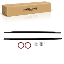 Side Skirt Extension Body Panel for VW Golf MK8 GTI GTD 2019 2020-2023 Black