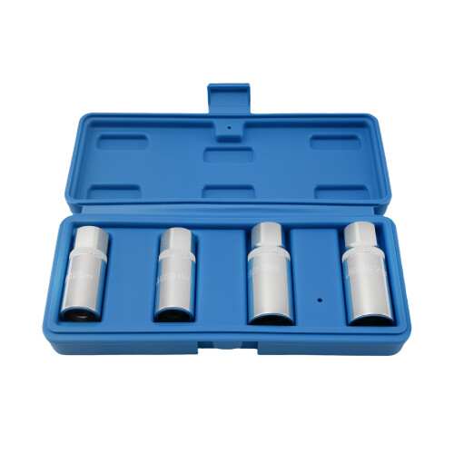 4pc CRV Stud Extractor Set for Automotive 6-12mm 1/2in Drive Professional Tool 1