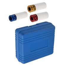 3 Llaves Vaso for Ruedas Impacto 1/2 50BV 17-19-21mm Codificadas 78mm
