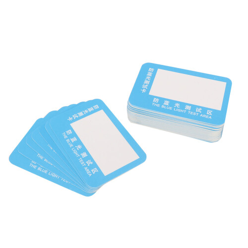 Hidden Pattern Polarized Sunglasses Tester, Reusable Design Lens Verification Card for Detecting Authentic Polarizer, Compatible with Blue Light 2