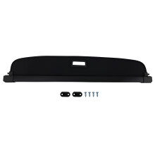 Black Luggage Cover for Audi Q3 12-15 1315Q3 Retractable Rear Parcel Shelf