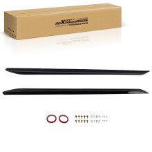Body Side Skirt Panels for BMW G20 3 Series M-Sport 2019-2023 Gloss Black ABS
