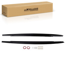 2PC Side Skirt Extension Body Kit for BMW 5 Series G30 G31 M Sport 2017-23 Gloss