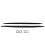 ABS Side Skirt Extensions for BMW 3 Series E90 E92 E93 M3 2005-2014 Black 2