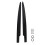 ABS Side Skirt Extensions for BMW 3 Series E90 E92 E93 M3 2005-2014 Black 1