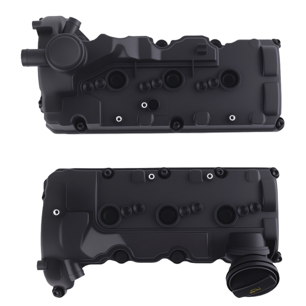Maxpeedingrods Engine Rocker Cover Set For Vw Touareg 3.0 V6 Tdi 2010-2018 95810513611