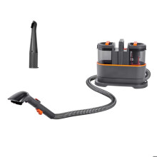 Shampouineuse Portative 11,5 kPa-Duoku-avec Réservoir d'Eau Propre de 1,5 L-Réservoir d'Eau Sale de 0,8 L-Aspirateur