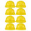 8pcs Yellow Safety Tool Caps for Children's Toy Engineering Set 2
