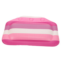 Bath Pillow with Suction Cups Ergonomic Neck and Back Support Adjustable Inflatable Spa Cushion for Home and Hotel