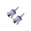 Guitar Strap Lock Set – 2 Pcs Silver Straplock Buttons for Classical Electric Guitar, Bass, Ukulele Compatibility 1